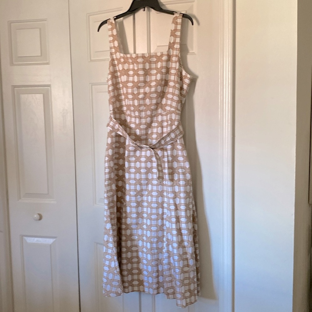 Ann Taylor structured dressy sundress size 12